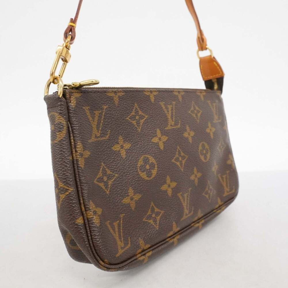 Louis Vuitton Monogram Pochette Accessoires M51980 Brown Women's Bag/Pouch - Picture 2 of 16